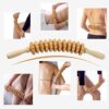 Mikako Wood Therapy Massage RollerTools,Anti Cellulite Tool