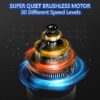 Percussion Massage Gun Handheld Deep Muscle Massager