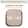 Snailax 3-in-1 Foot Warmer, Back Massager and Foot Massager with Heat