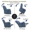 Electric Power Lift Recliner Chair with Heat