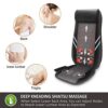 Snailax Shiatsu Back Massager for Chair Neck Massager Bundle