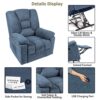 Electric Power Lift Recliner Chair with Heat