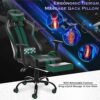 E-Sports Chair,Massage Gaming Chair, Ergonomic Gaming Chair