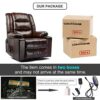 Massage Recliner Chair with Heated Massage Ergonomic