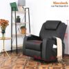 Reclining Sofa PU Leather Electric Massage Chair