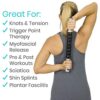 Vive Muscle Roller Stick - Body Massage for Deep Tissue