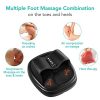 Experience Ultimate Foot Relaxation with the Naipo Foot Massager - Heat, Kneading, and Acupressure for Stress Relief and Relaxation