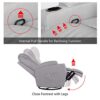 Esright Grey Fabric Massage Recliner Chair 360°