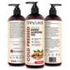 Organic Sweet Almond Oil for Hair and Skin, 100% Pure and Cold-Pressed