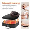 3-in-1 Foot Warmer and Vibration Foot Massager &  Back Massager
