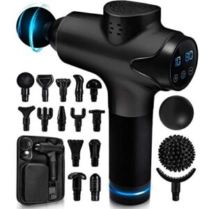Deep Massage Gun for Athletes,Highvolt Muscle Massager 30-Speed