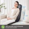 Snailax Gel Shiatsu Neck, Back Massager - Gel Massage Nodes