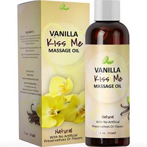 Enticing Vanilla Massage Oil for Couples - Sensual Massage Oil