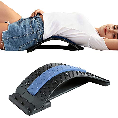 Back Stretcher for Pain Relief, Spine Deck, Lumbar Back Pain Relief Device