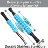 Muscle Roller Stick for Athletes, Massage Roller Stick