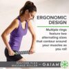 Gaiam Restore Massage Stick Roller - 18 Inch Muscle Massager