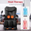 Shiatsu Massage Recliner Chair with Built-in Heat Therapy