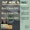 Calm Massage Oil with Lavender, Chamomile Essential Oils