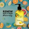 Renew Massage Oil with Orange, Lemon, Peppermint Essential Oils