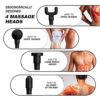 Massage Gun Deep Tissue Percussion, Muscle Massager for Pain Relief