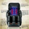 Full-Body Electric Shiatsu Massage Chair Recliner with Built-in Heat Therapy