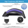 HAIYA Back Stretcher,Multi-Level Bridge Shaped Lumbar Stretcher Device