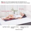Massage Mat 3-in-1 Foot Warmer Bundle Neck, Back, Waist, Legs Pain