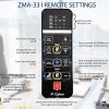 Zyllion Back and Neck Massager for Chair