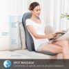 Comfier Full Back Massager with Heat -2D/3D Shiatsu Massage Seat