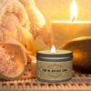 Hemp Oil Candle For Relaxing Massage
