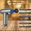 USB Rechargeable Handheld Electric Massager for Athletes