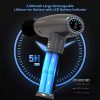Heated Massage Gun with 5 Massage Heads and 5 Powerful Speeds