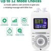 Tens Unit Muscle Stimulator with 12 Modes 8 Pads