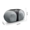 Snailax Shiatsu Neck Back Massager - Kneading Massage Pillow with Heat