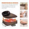 SNAILAX Shiatsu Back Massager Foot Massager Bundle