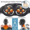 Back Neck Massager with Heat, RENPHO Shiatsu Shoulder Massager