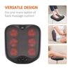 2-in-1 Shiatsu Foot and Back Massager with Massage Gun Bundle