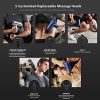 Heated Massage Gun with 5 Massage Heads and 5 Powerful Speeds