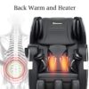 Real Relax Full Body Zero Gravity Shiatsu Massage Chair with Bluetooth and LED Light