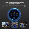 Heated Massage Gun with 5 Massage Heads and 5 Powerful Speeds