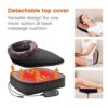 2-in-1 Shiatsu Foot and Back Massager Cordless Neck Massager