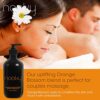 Nooky Orange Blossom Massage Oil. With Jojoba and Essential Oils.