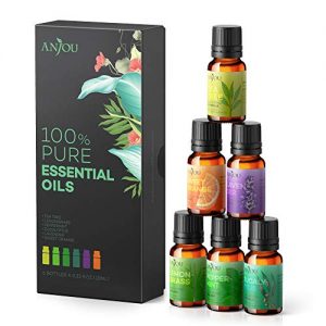 Anjou Essential Oils Set 6-Pack Gift Set Therapeutic Grade 10ml