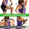 Gaiam Restore Massage Stick Roller - 18 Inch Muscle Massager