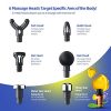 Percussion Massage Gun, Sportneer Deep Tissue Muscle Massager