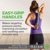Gaiam Restore Massage Stick Roller - 18 Inch Muscle Massager