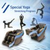 Full-Body Massage Chair Recliner with Yoga and Heating Therapy