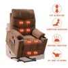 Lift Chair for Elderly Massage Chair Power Electric Recliner