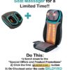 Shiatsu Foot Massager Machine with Heat - Electric Deep Kneading