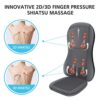 Comfier Full Back Massager with Heat -2D/3D Shiatsu Massage Seat